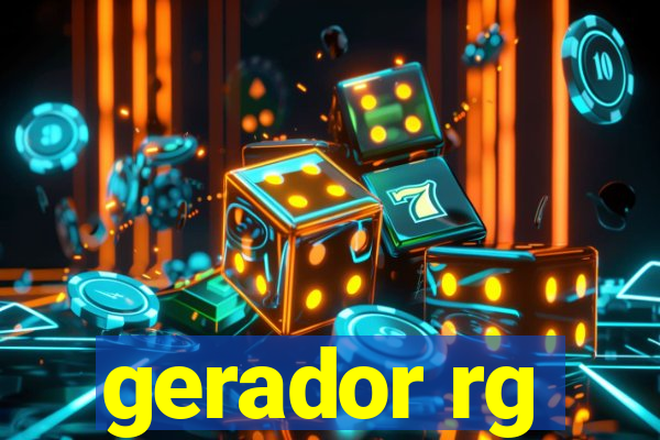 gerador rg